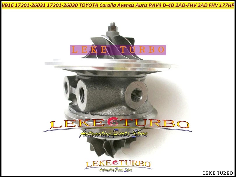 Turbo CHRA Core RHF5V VB16 17201 26031 1720126031 26030 для TOYOTA Corolla Auris RAV4 Verso D CAT 4D 2AD FHV|Воздухозаборники| |