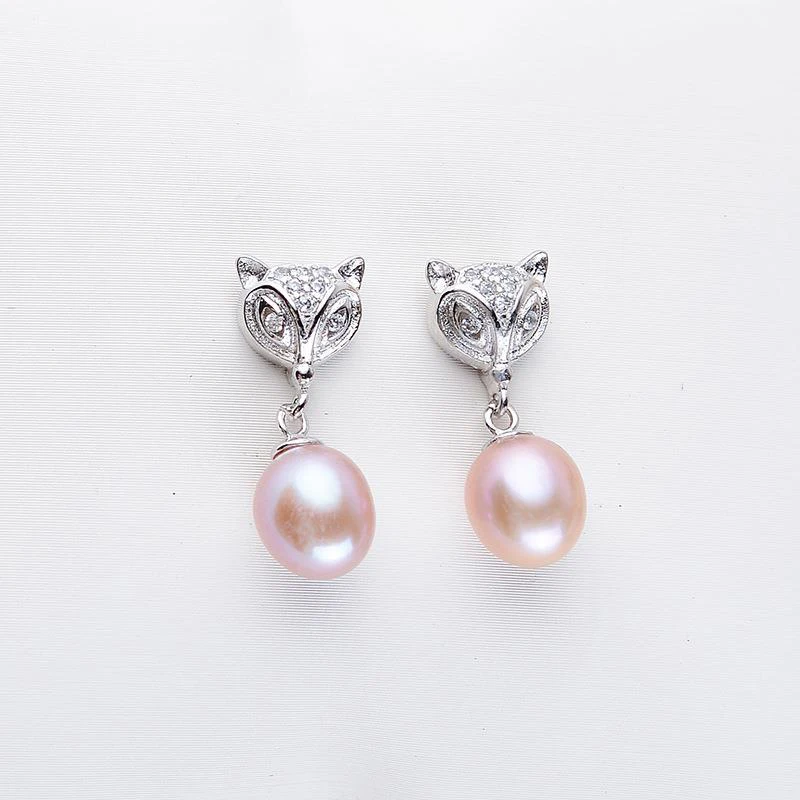 Charms Freshwater Black Pearl Jewelry Geometric Bohemian Earrings Fashion Stud For Women | Украшения и аксессуары