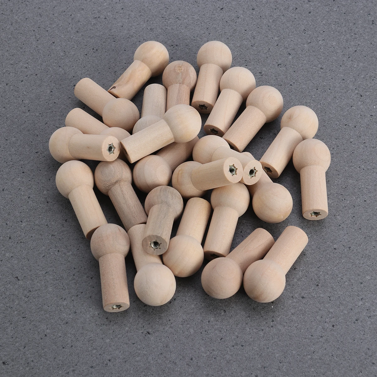 25pcs Wooden Wall Hook Accessories Wood Clothing Hooks Shaker Pegs For Kids Room Livingroom Home Decoration | Дом и сад