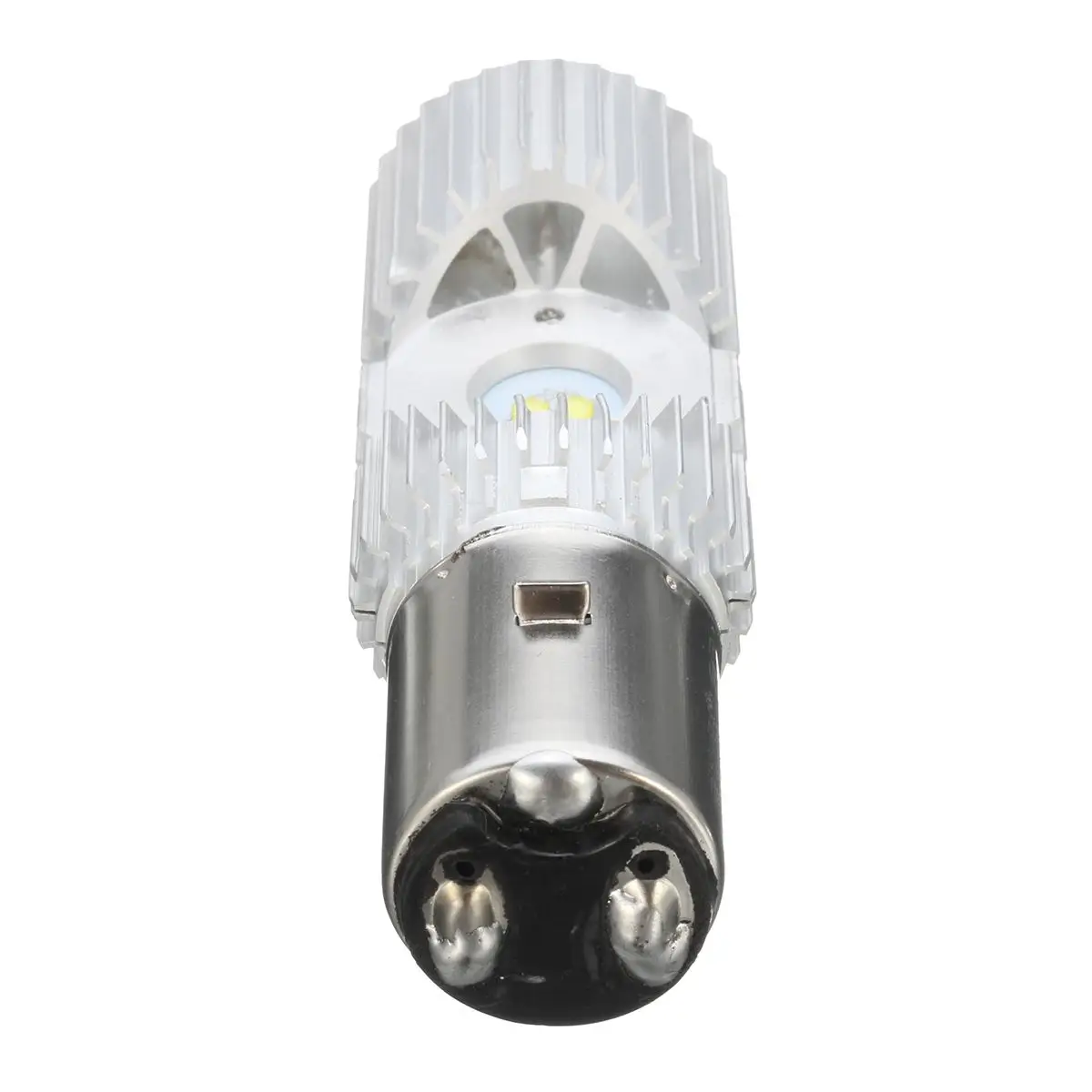Mofaner 4 светодиодный фонарь для скутера BA20D фара для мотоцикла Мопед ATV Hi/Lo луч 6000K фара для мотоцикла