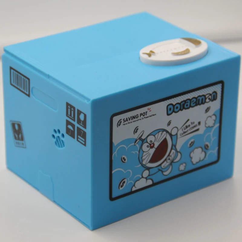 High Quality Electronic Money Box Pokemon Pikachu Piggy Bank Steal Coin Automatically For Kids Gift