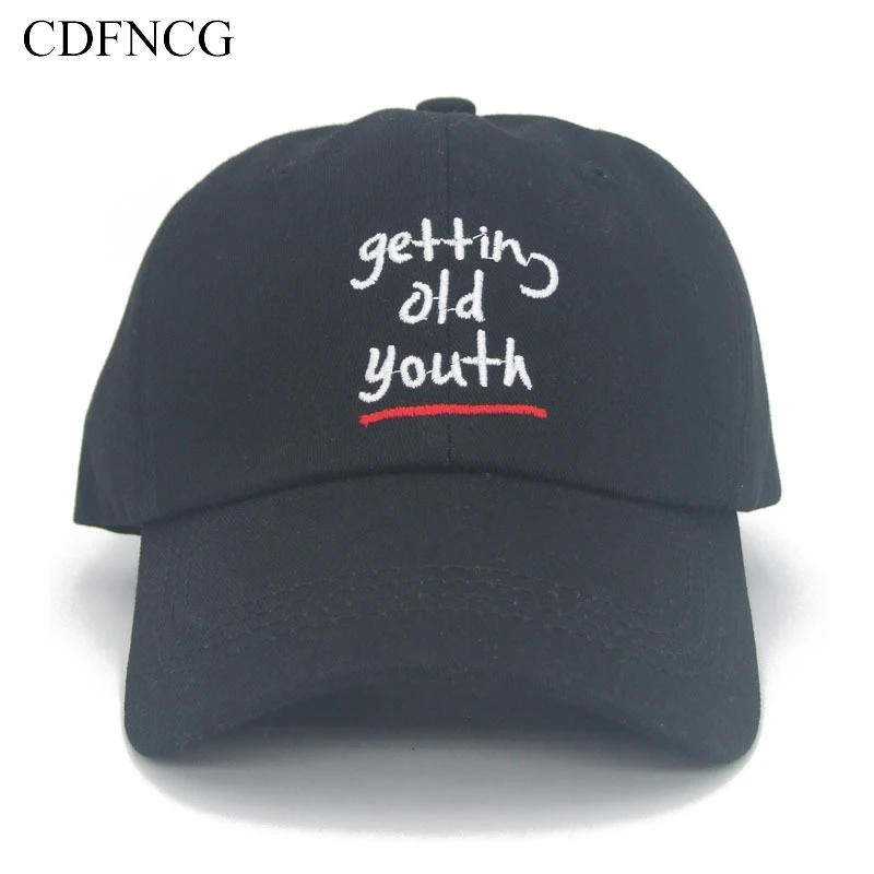 CDFNCG Лето 2019 Snapback поп вышивка старомолодежная хлопковая бейсболка уличная