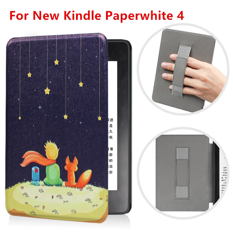 Смарт-чехол для запястья, новинка, Amazon Kindle Paperwhite, 4, Магнитный флип-чехол для Paperwhite, чехол для планшета, для чтения электронных книг