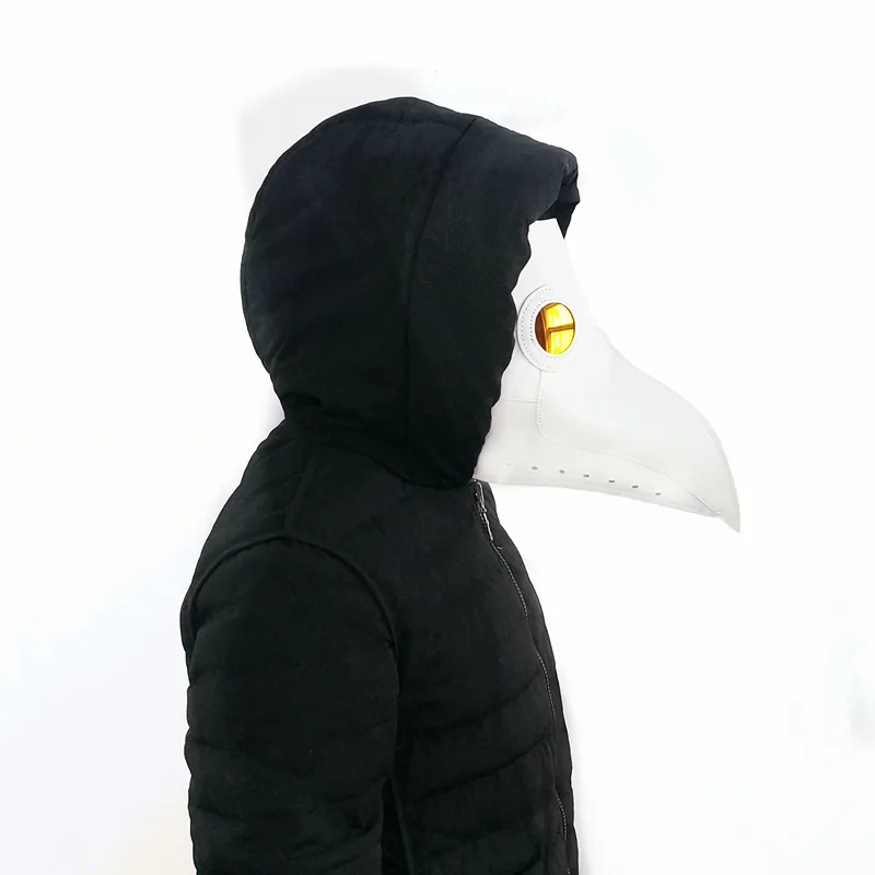 Маска Чумного Dr. Beak маска для косплея с длинным носом белая черная красная