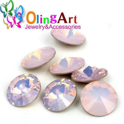 JDSZ 035 16PCS OlingArt 16 шт. Puntsteen кристалл риволи(12 мм) 5 штук(Кристалл Блеск) DIY Браслеты Ювелирные ожерелья с кулоном решений - Цвет: JDSZ 035 16PCS