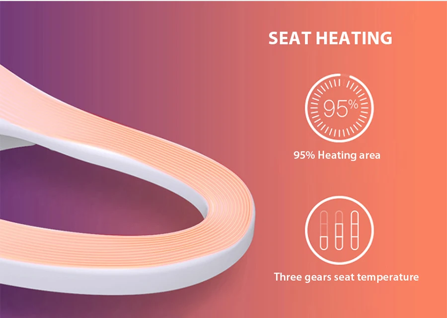 Intelligent Toilet Seat Smart Bidet heated Electric Bidet Cover toilet seat Led Light Wc smart toilet seat covers