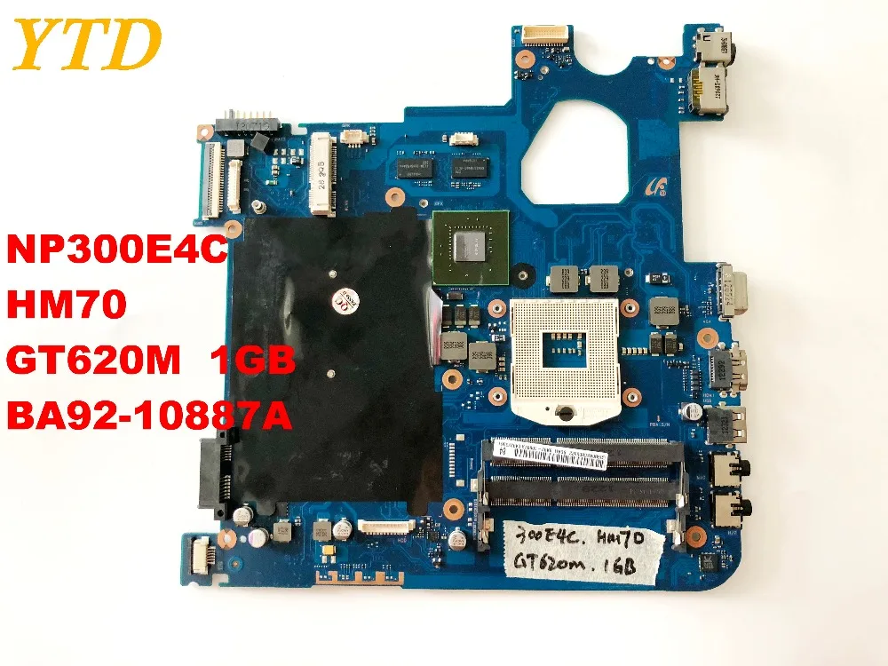 Оригинальное для SAMSUNG NP300E4C Материнская плата ноутбука HM70 GT620M 1 ГБ BA92 10887A