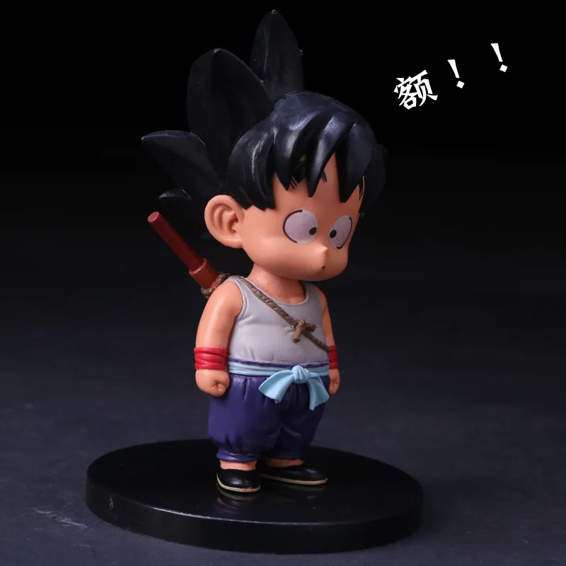 Аниме Dragon Ball Z Son Goku Krillin Master Roshi Children Ver. Экшн фигурка Gohan Father Super Saiyan модель DBZ 2 Стиль