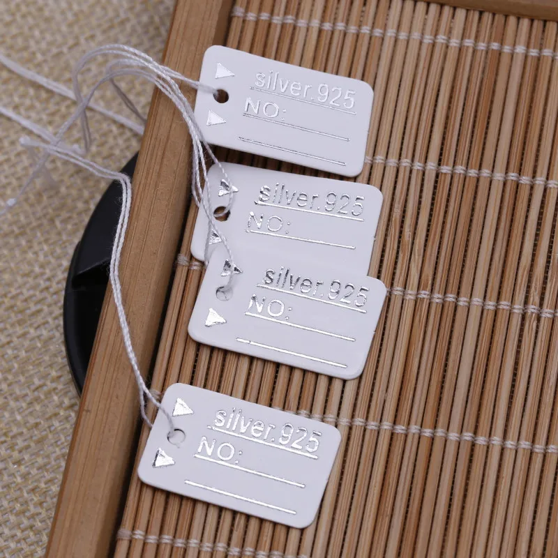 1000 шт. серебряные этикетки 925 пробы 0 9x0 6 дюйма|tag sweaters|tag transpondertag chronograph |