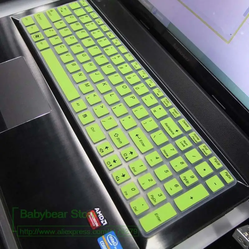 15 ''силиконовый защитный чехол для клавиатуры Lenovo 6 дюймов Erazer Z51 70 G50 45 Z50 70/Y50