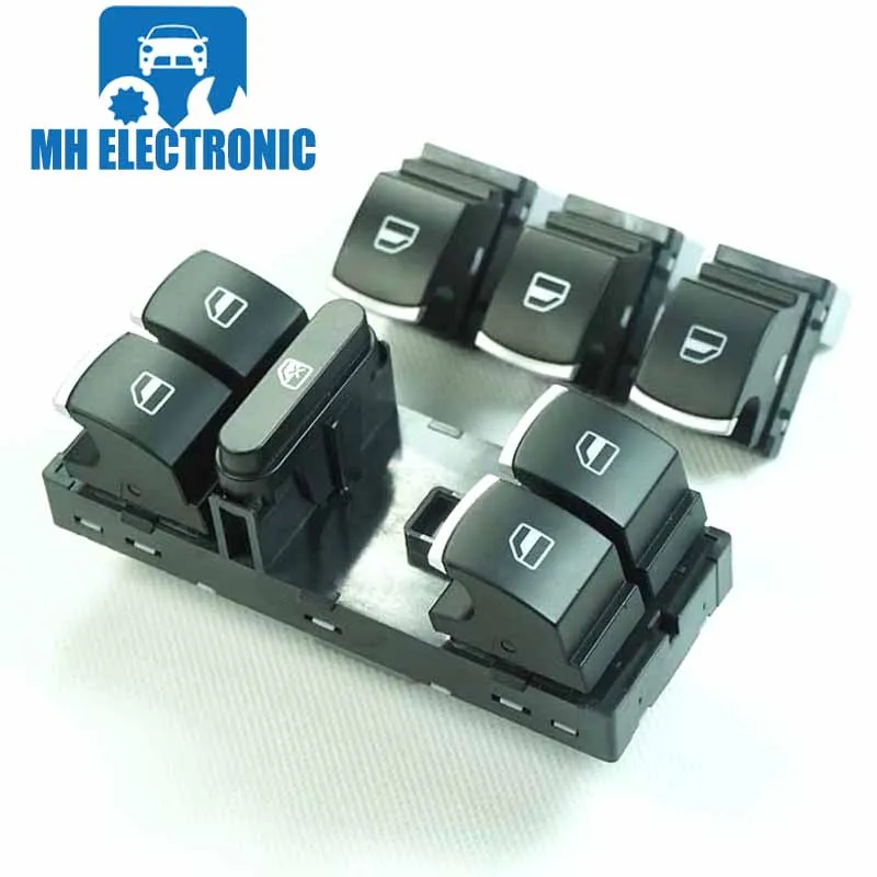 Переключатель переключателя электростеклоподъемника MH для VW Golf MK5 6 Jetta Passat B6 Tiguan
