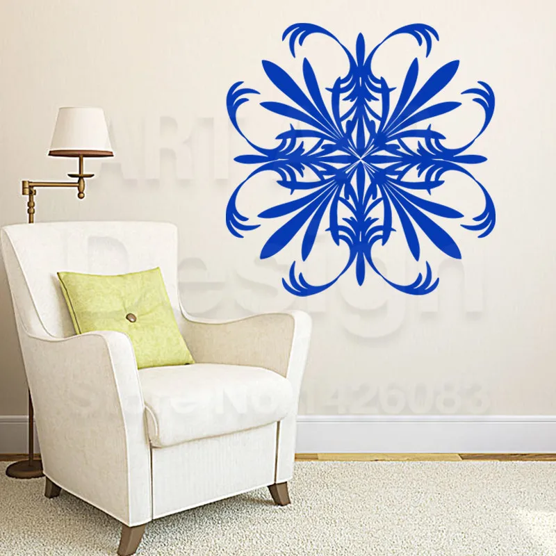 Художественный новый дизайн виниловый домашний декор Креативный цветочный