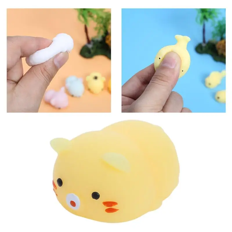 Мини мягкая игрушка милый кот ароматизированный Моти медленно поднимающийся сжимающий игрушки тянущиеся Мультяшные животные игрушки для снятия стресса антистрессовые игрушки подарок - Цвет: 22