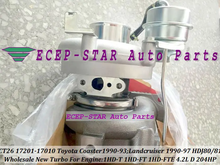 Бесплатная доставка Турбокомпрессор CT26 17201 17010 для TOYOTA Landcruiser Land cruiser Coaster HDJ80 81 1HDT