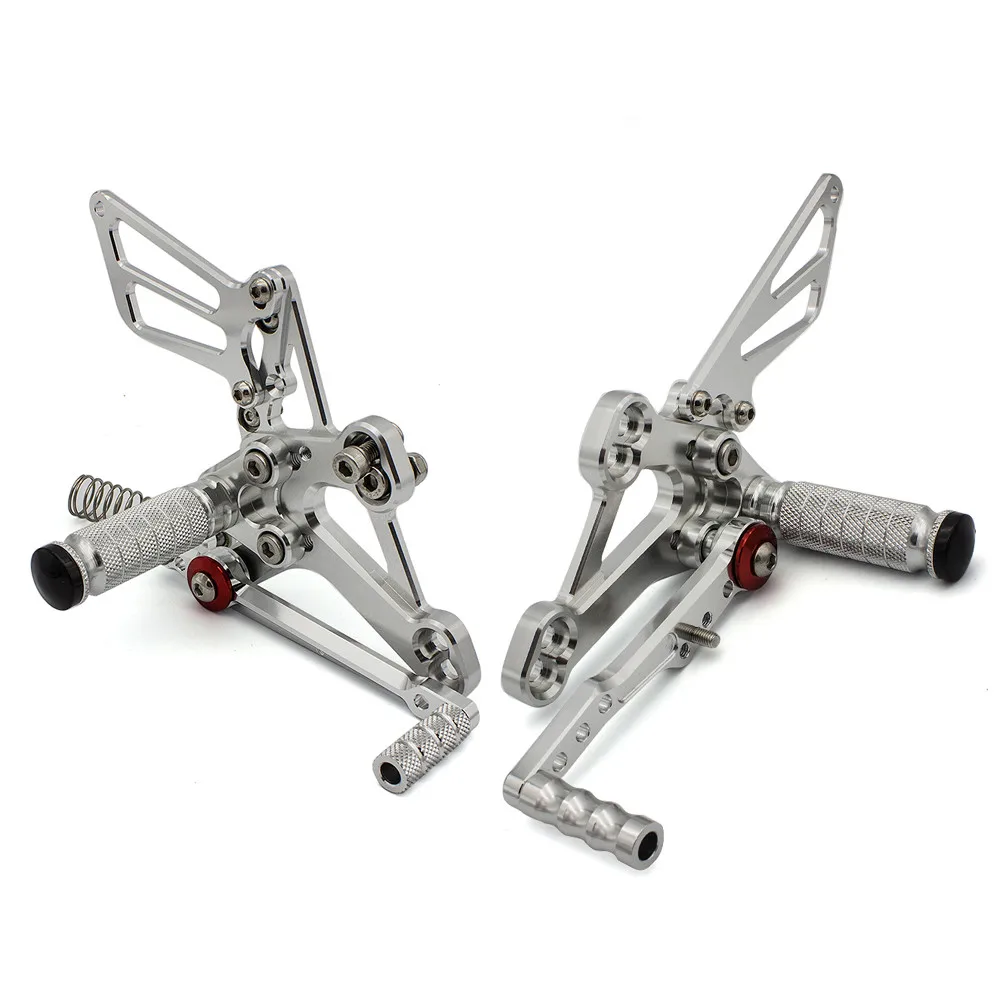 CNC Verstelbare Rearsets Achter набор мотоциклистов подножка Moto Pedaal педаль для Honda CBR650F CBR 650F