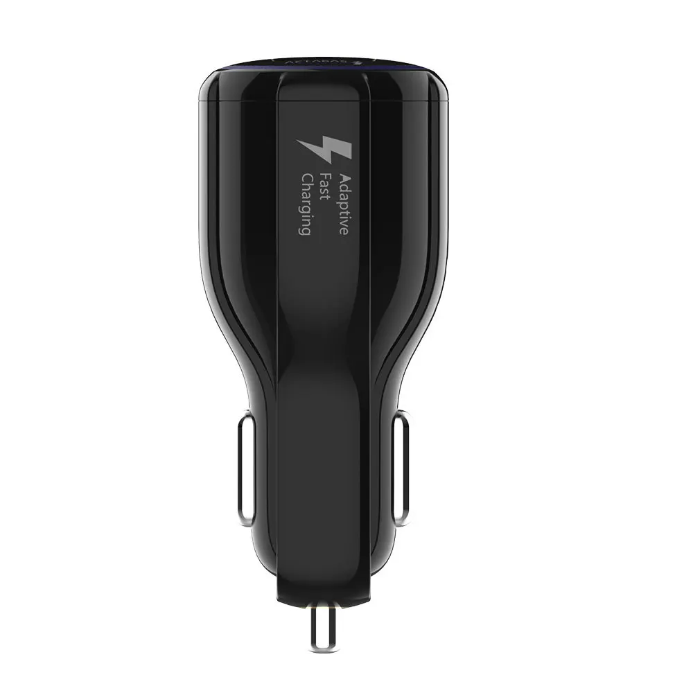 Устройство для автомобиля с двумя портами USB быстрое Адаптивное зарядное