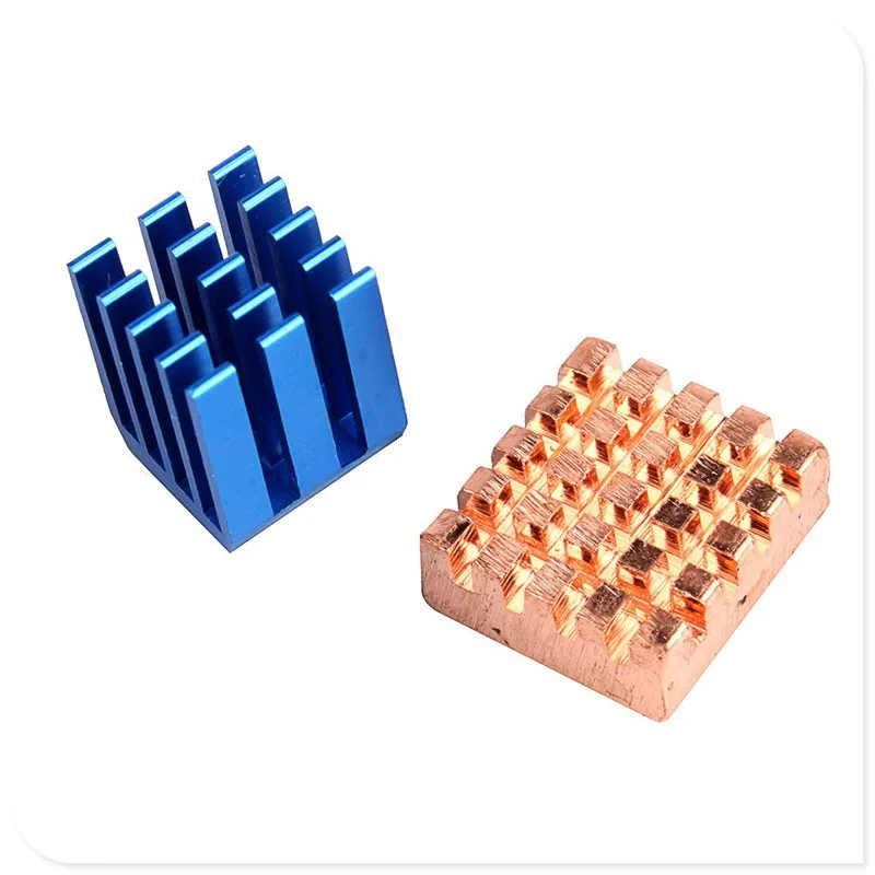 

2pcs Pre-applied thermal conductive adhesive material; simple installation Exclusively made for Raspberry Pi B+, Raspberry Pi 2