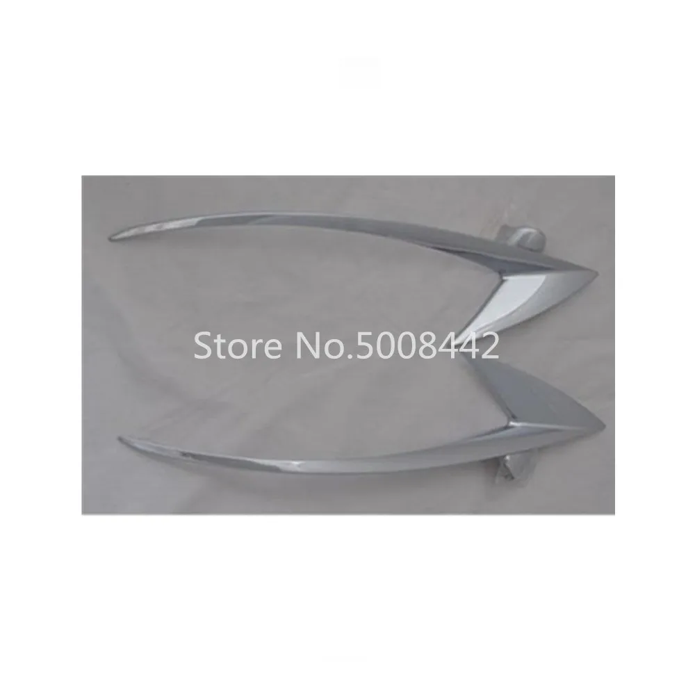 Передняя Крышка для автомобиля передний светильник бровей ABS хромированный