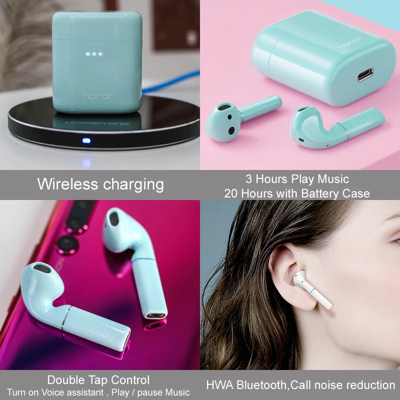 Беспроводные наушники Huawei Honor Flypods bluetooth гарнитура Hi Fi водостойкая Беспроводная