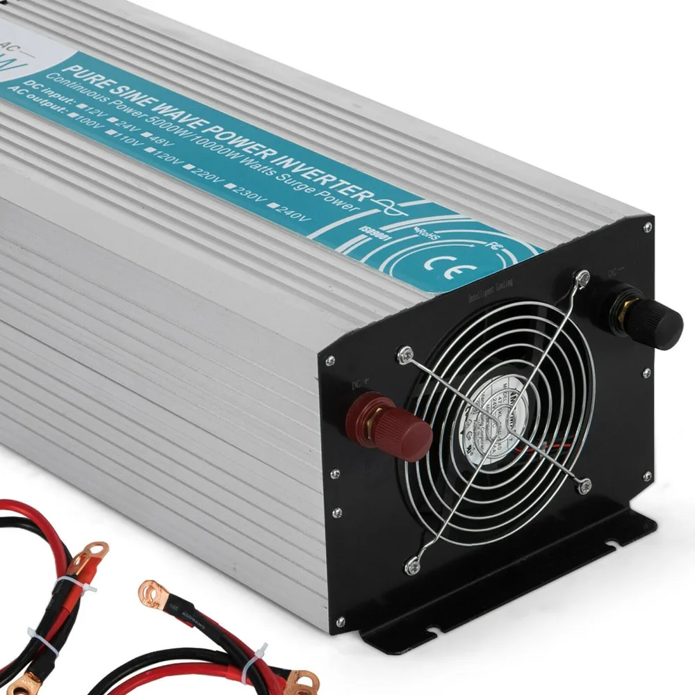 

5000W Pure Sine Wave Power Inverter DC24V to AC220V