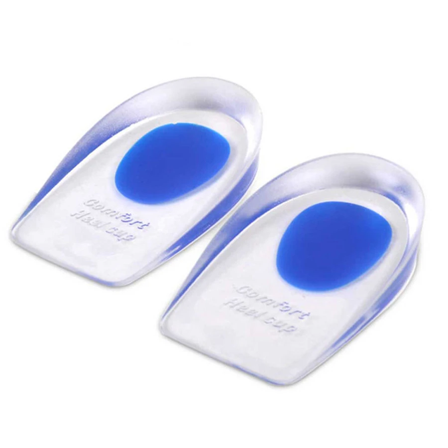 1 пара силиконовых гелевых подушек для ухода за каблуком и эластичными стельками