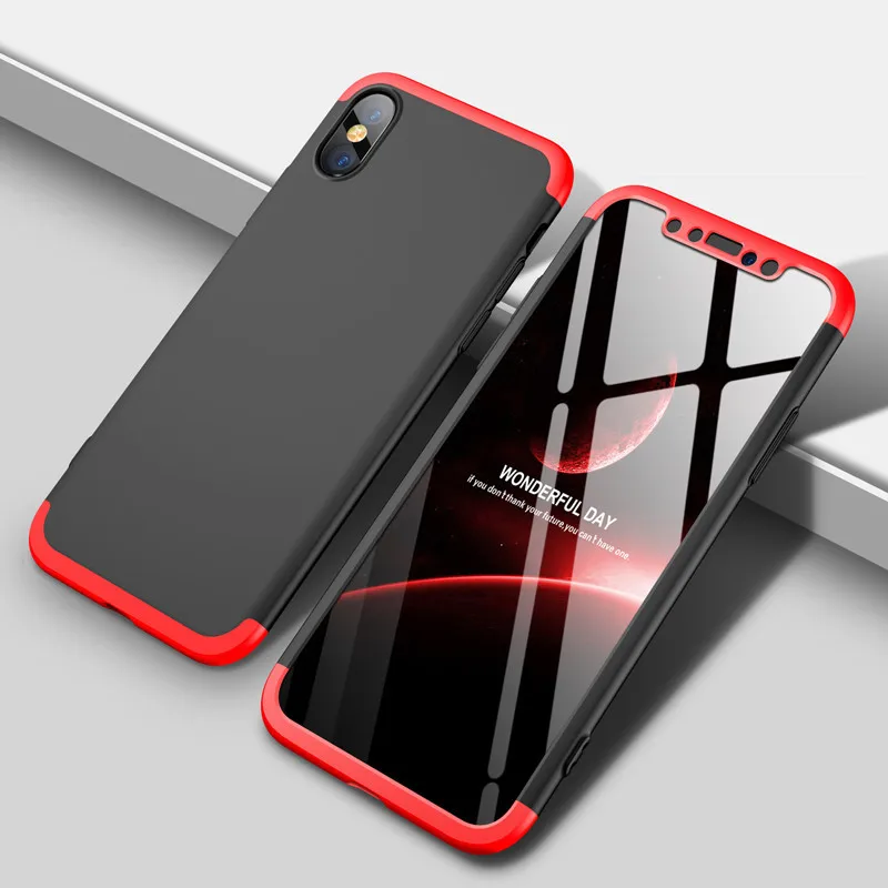 QINUO GKK чехол для iPhone X XS Max XR брендовый трендовый креативный 360 Защитный 6 6s 7 8 Plus 5