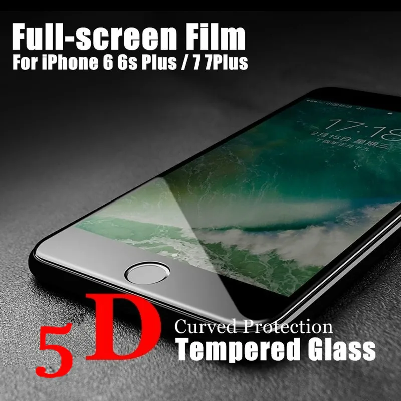 5D закаленное стекло для iphone 11 Pro XS MAX XR X Защитное стекло для экрана для iphone 7 8 6 S Plus стекло полное покрытие пленка изогнутый край