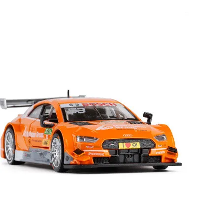 Высококачественной модели RS5 DTM, модель автомобиля из 1:32 сплава, ралли, автомобиль, оттягивающий звук и светильник, игрушечный автомобиль
