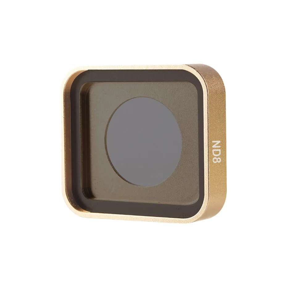 ND 8 Go Pro Hero 7 Black аксессуары для экшн-камеры UV CPL ND 4 8 16 32 набор фильтров для дайвинга красного, желтого и пурпурного цвета для GoPro Hero7 Black Lens - Цвет: ND 8