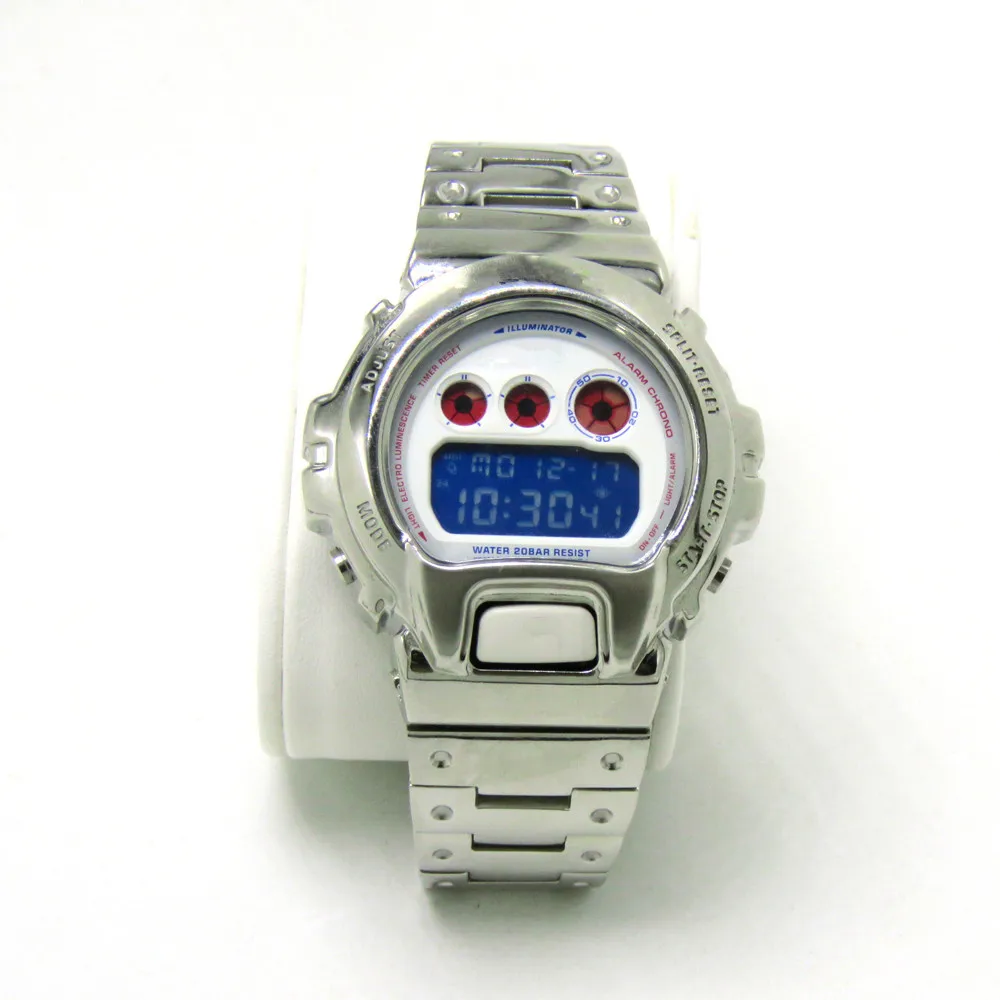 Ремешок и Безель из нержавеющей стали 316 для часов DW6900 DW6930 ремешок аксессуары в
