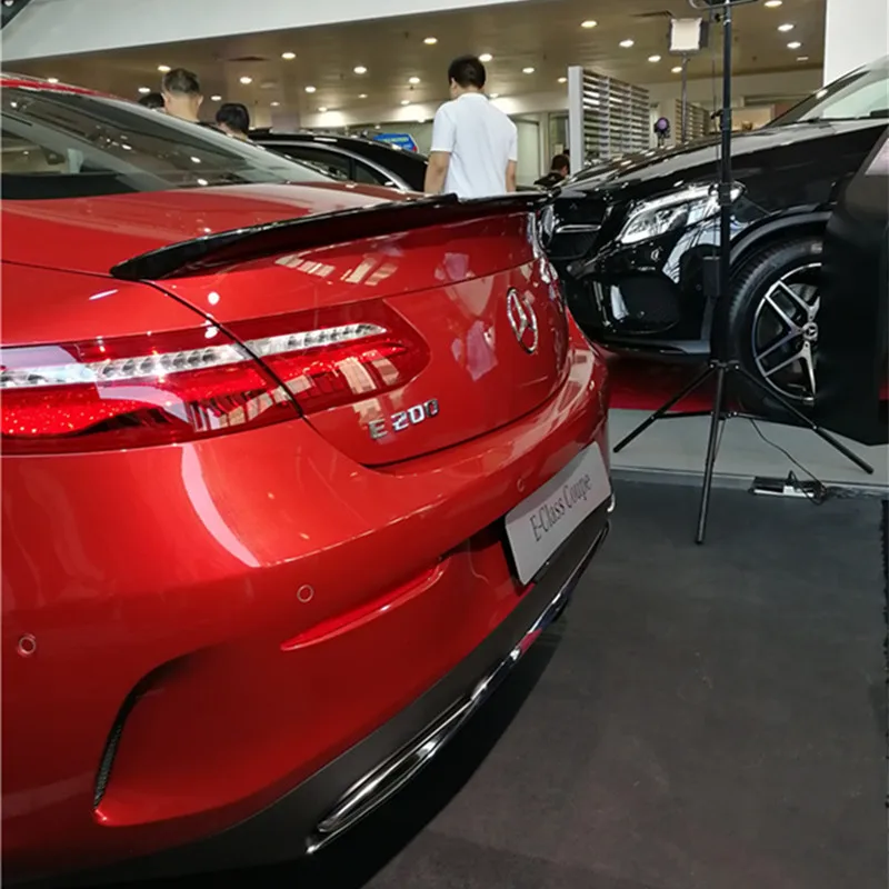 Спойлер для Benz E class 2door coupe ABS Материал заднее крыло автомобиля праймер цвет задний