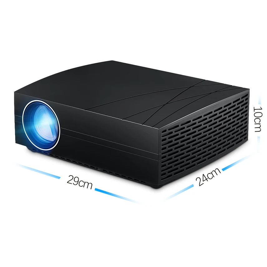 AUN светодиодный проектор F20 (опционально Android Suppor 4 K AC3) 4000 люмен 1280*800 разрешение HIFI