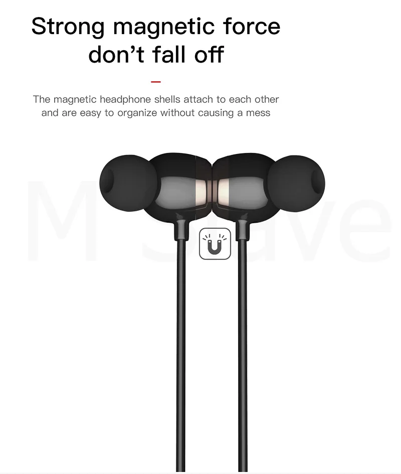 T8 силиконовая беспроводная Спортивная bluetooth-гарнитура с шейным креплением IP68