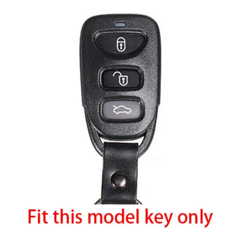 Для Hyundai Tuscon Fe Elantra Rio Sportage Rondo Accent Киа Форте соул 3 кнопки Smart remote protect силиконовый