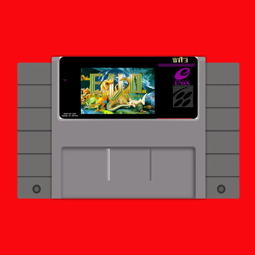 E.V.O найдите лучшие цены Eden 16 бит большой серый карточная игра для США NTSC игры|games
