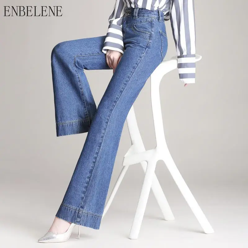 2019 зимние мягкие джинсы с высокой талией Женские однотонные синие Черные