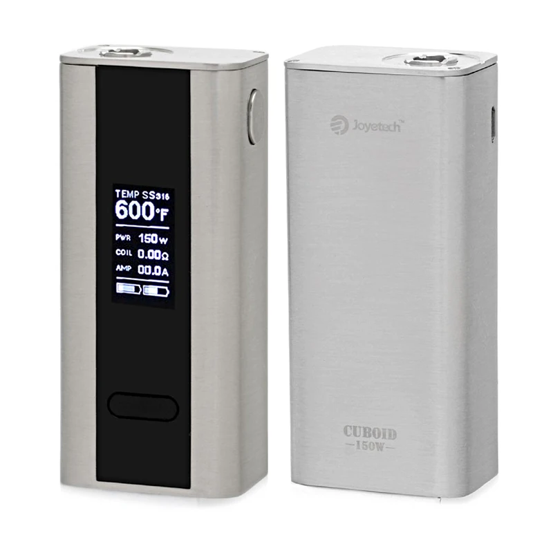 Joyetech Cuboid 150 Вт стартер 0 96 &quotOLED дисплей Двойная Батарея TCR Версия 3 Box Mod Series|joyetech cuboid