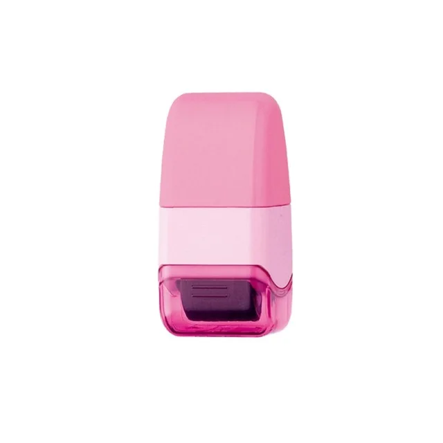 Light pink 1 шт. роллер штамп Guard ID идеально подходит для личной информации уплотнение конфиденциальности грязный код безопасности офиса роликовые штампы кражи протекти - Цвет: Light pink