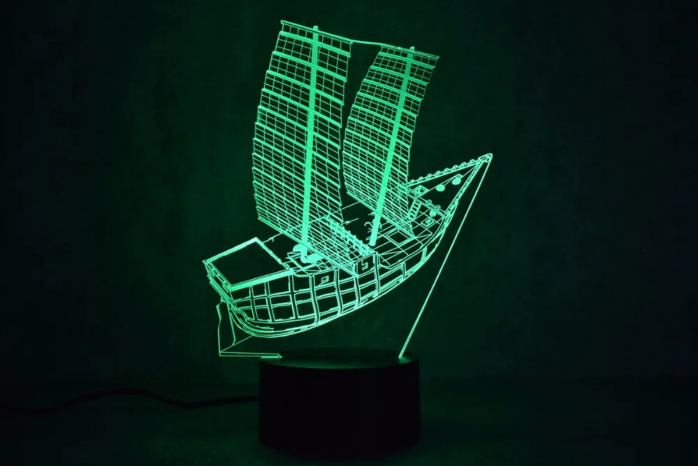 Настольная лампа с 3d подсветкой и USB портом|light gift|lamp sleepusb table |