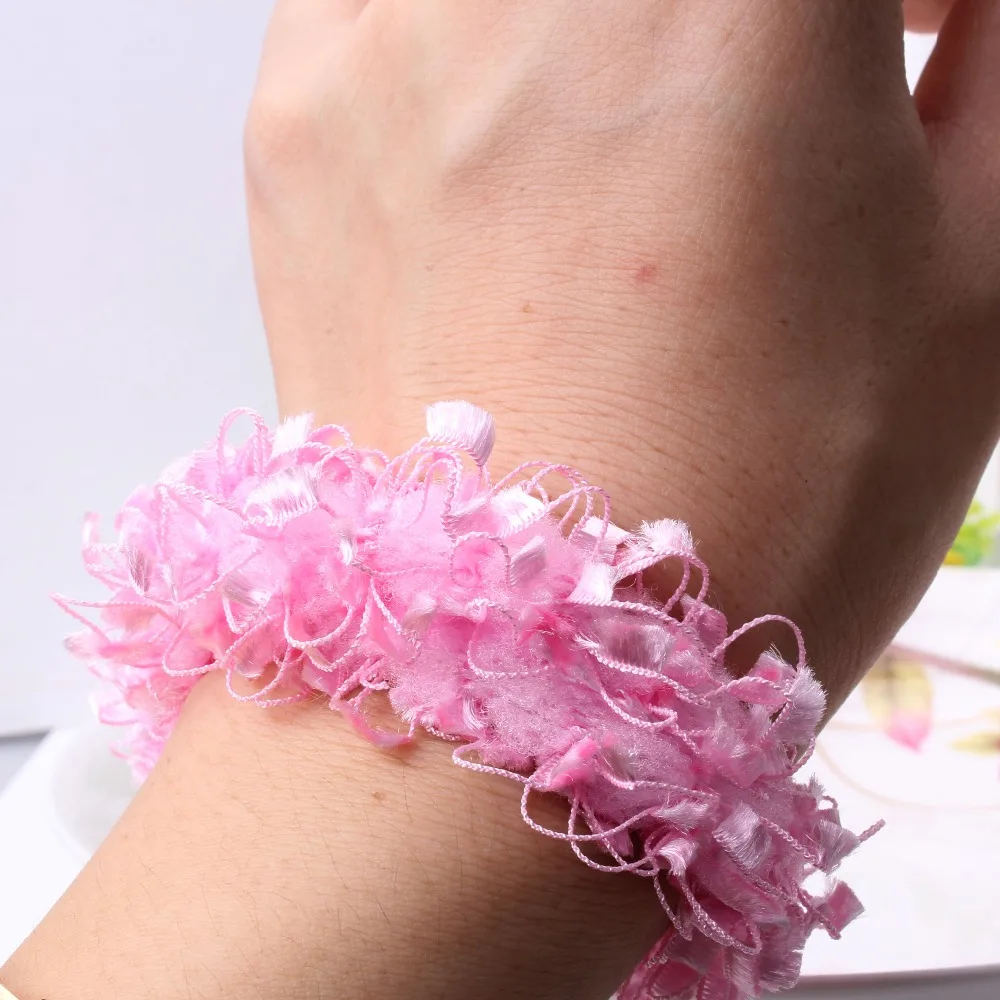 1 упаковка = 12 шт. цветные повседневные пушистые резинки для волос H MISM аксессуары