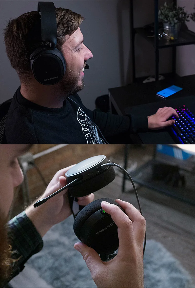 SteelSeres Arctis 3 Bluetooth игровая гарнитура электрическая гоночная гарнитура компьютерные наушники гарнитура Arctis 3 Bluetooth Edition