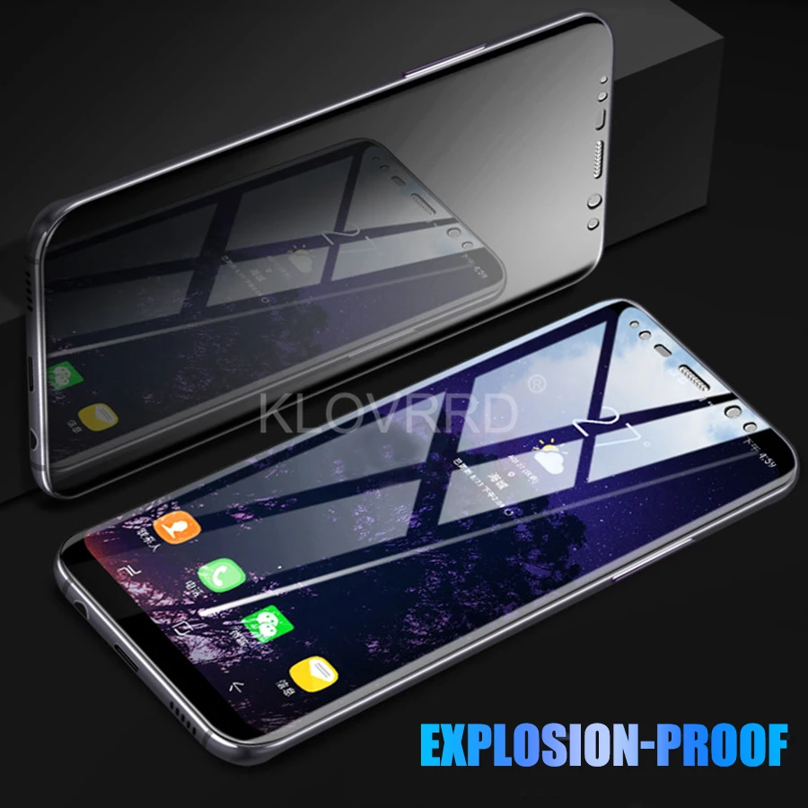 Полное покрытие мягкий полный экран протектор для samsung Galaxy J8 J6 Гидрогелевая пленка силиконовая Наклейка защитная