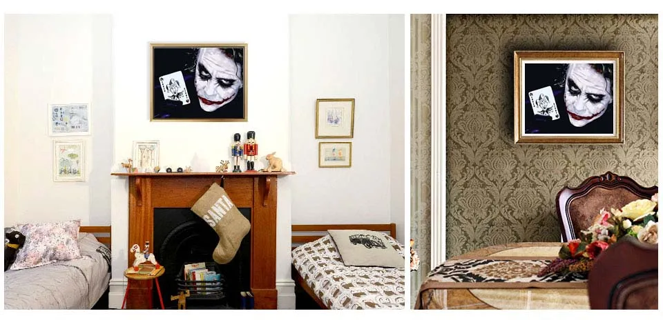 Frameless Picture On Wall Acrylic Oil Coloring By Numbers DIY Painting By Numbers For Unique Gift Home Decor Joker