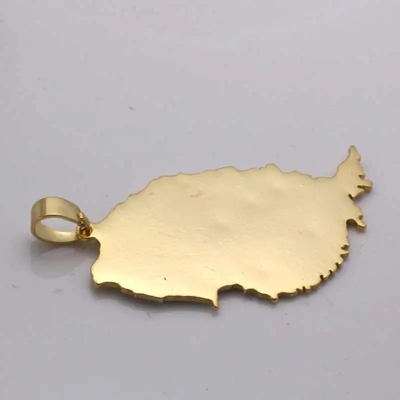 Zkd карта Ирландии подвеска и ожерелье | Украшения аксессуары