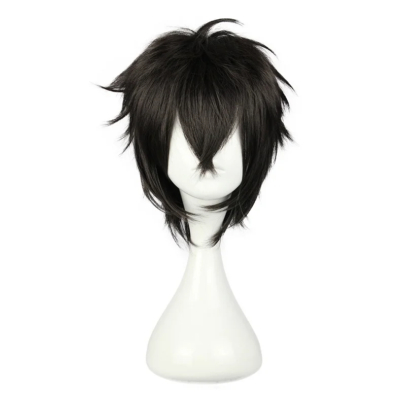 T1B/613 Mcoser 30 см короткие Косплэй парик синтетические JAPANESE BLACK Высокая Температура Волокно волос 5 стилей Цвет парик- 339 - Цвет: T1B/613