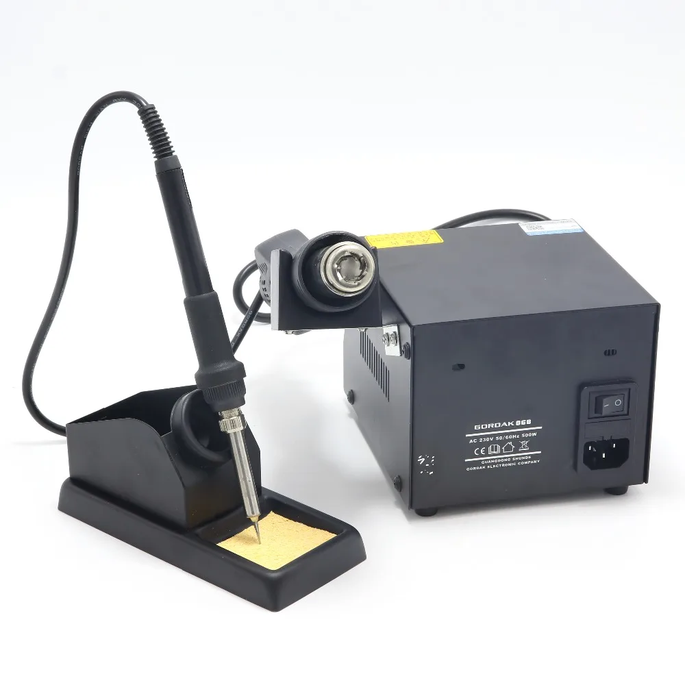 GORDAK 868 Высокая мощность фена паяльная станция USB интерфейс для мобильного телефона электронная схема сварка ремонт