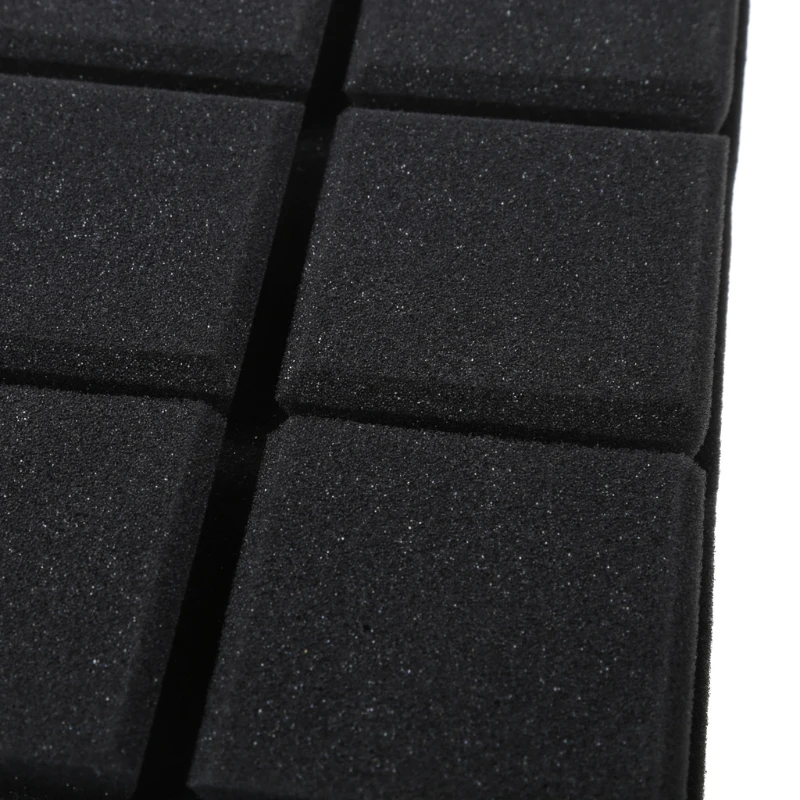 30x30x5cm звукоизоляция пена Студия Акустическая обработка звука поглощение клиновая плитка#0604