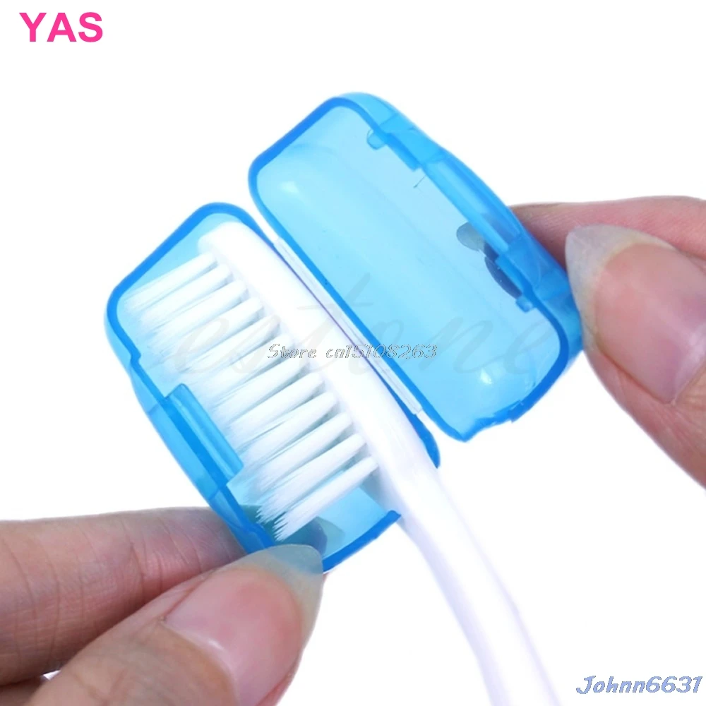 5 шт. портативная дорожная Крышка для головки зубной щетки чехол защитный лагеря
