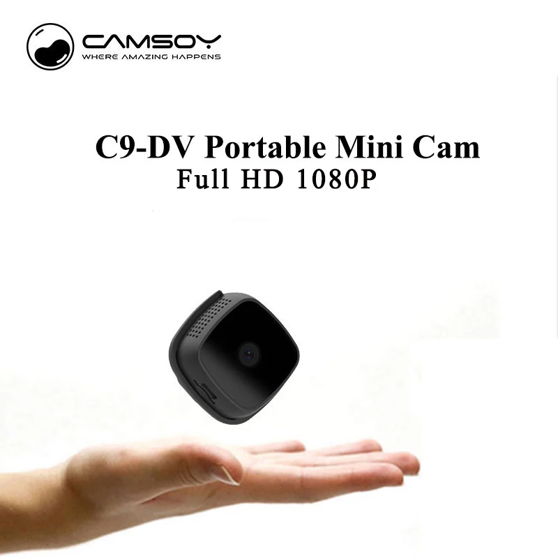 C9 DV мини камера Camsoy FULL HD 1080P Переносная Камера ночного видения Wifi 720P Мини