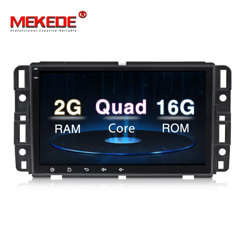 MEKEDE Система android автомобильный радиоплеер для GMC Yukon Tahoe Acadia Hummer H2 Tahoe Traverse BUICK Enclave gps навигация